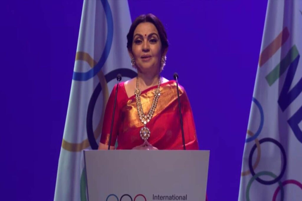 Mumbai IOC Session Marks Defining Moment in History of Sports in India: IOC Member Nita Ambani at Opening Ceremony