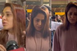 'Mujhe Ghar...': Nushrratt Bharuccha Fights Back Tears as She Returns From Israel; Gets Mobbed; Watch