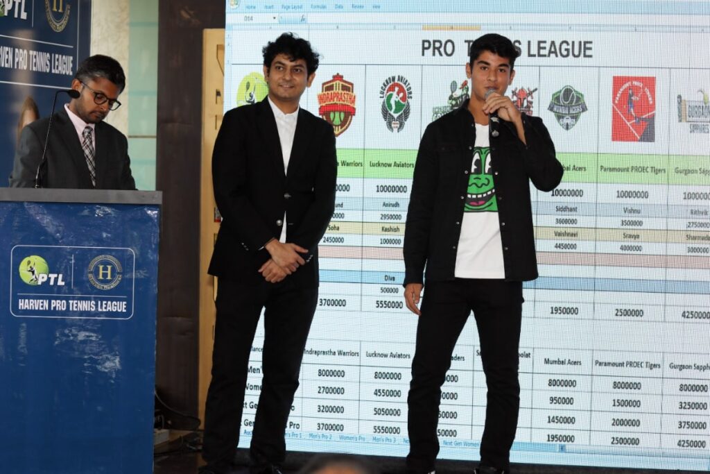 Pro Tennis League 2023: Vaishnavi Adkar, Arjun Khade Invite Biggest Bids at Auction