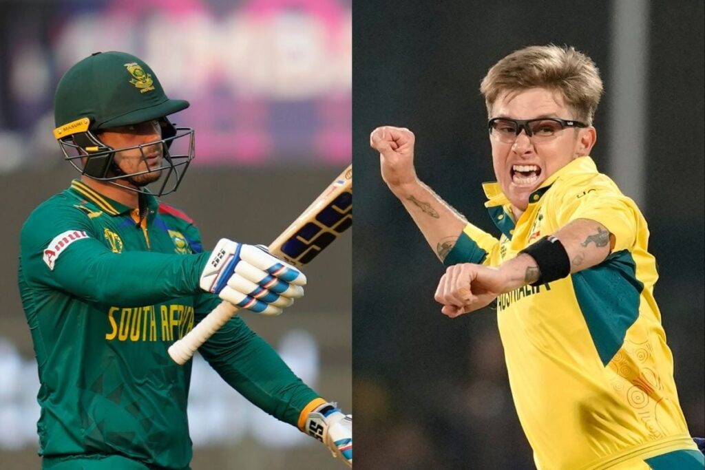 World Cup 2023: Quinton de Kock Continues to Lead Golden Bat Race; Adam Zampa Holds Top Spot in Golden Ball Taly