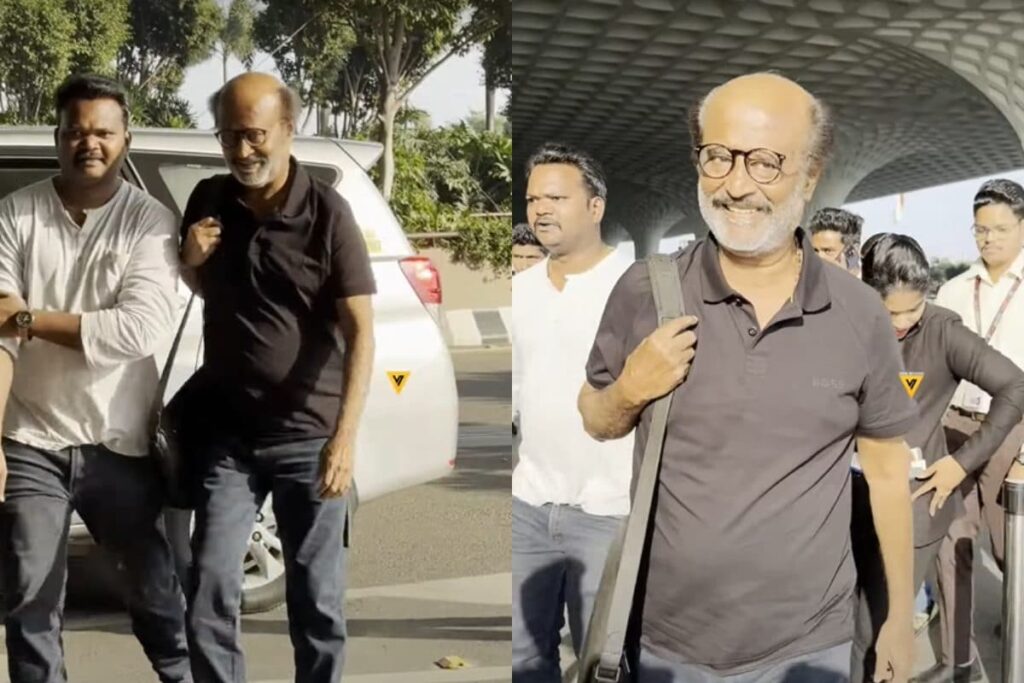 Rajinikanth Carries His Own Bag as He Leaves Mumbai, Video Wins The Internet; Watch