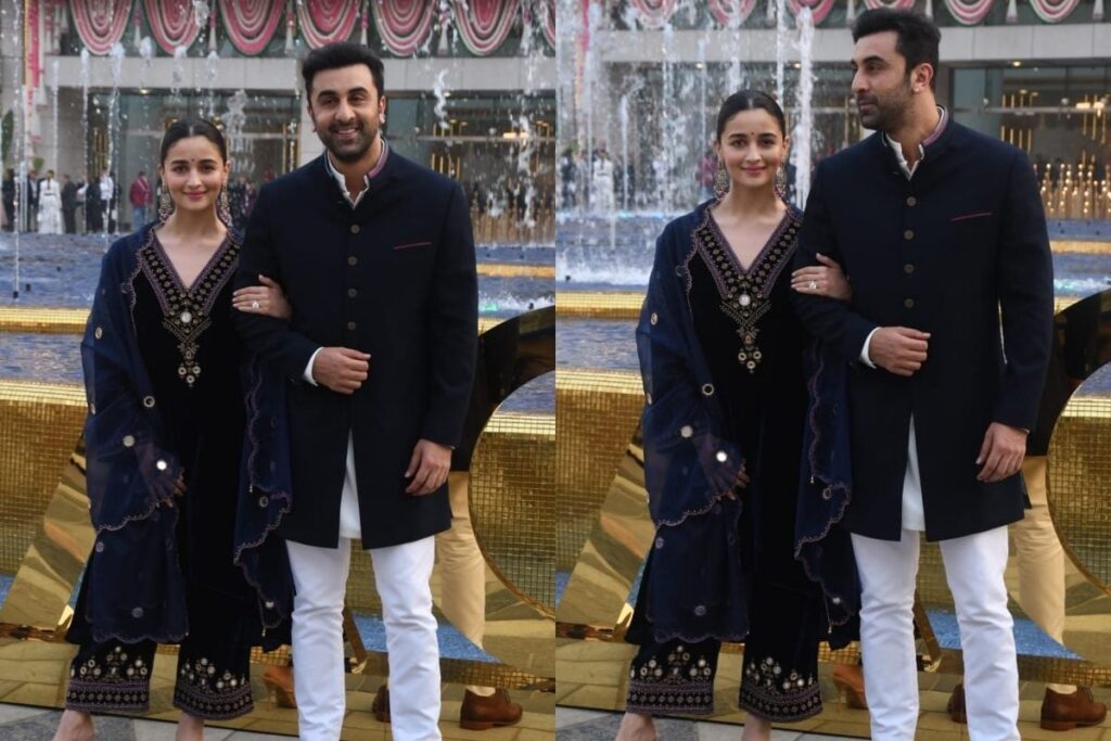 Ranbir Kapoor, Alia Bhatt Hold Each Other Close As They Attend IOC Session Inauguration By PM Modi; Watch