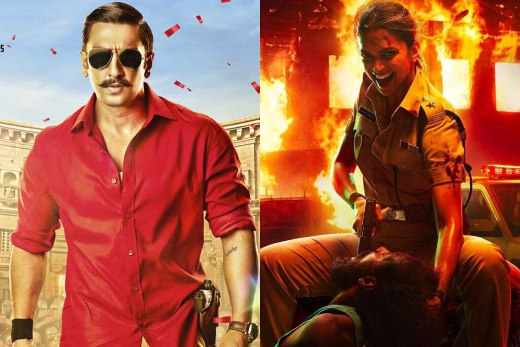 Simmba Ranveer Singh Screams 'Aali Re Aali' as Deepika Padukone's Fiery Look From Singham 3 Drops