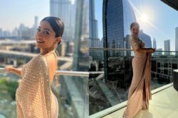 Rashmika Mandanna Says She Is 'Obsessed With Sarees', Drops Dreamy Photos From Dubai; See Post
