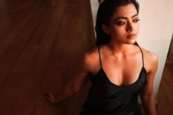 Sexy! Rashmika Mandanna Flaunts Cleavage in Short Black Dress, Hot Photo Goes Viral