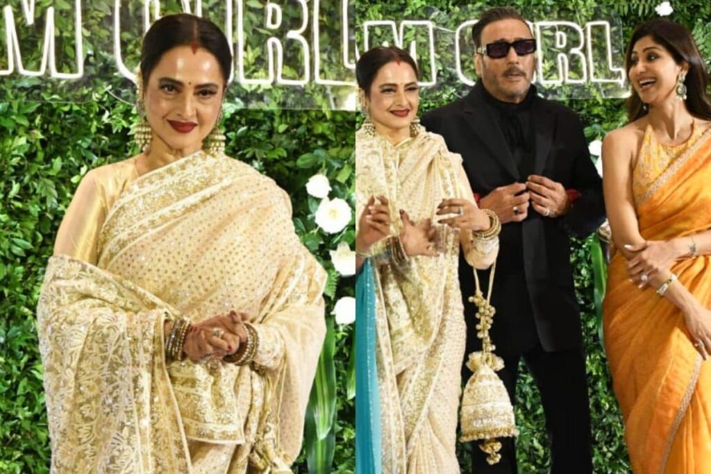 Did Rekha ‘Ignore’ Shilpa Shetty In Viral Video From Hema Malini’s Birthday Bash? Here’s The Truth