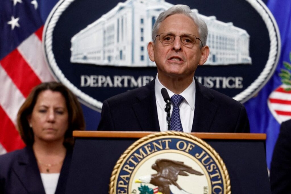 ‘Will Resign’: US Attorney General Garland’s Response When Asked What He’d Do if Biden Told Him to Act on Trump