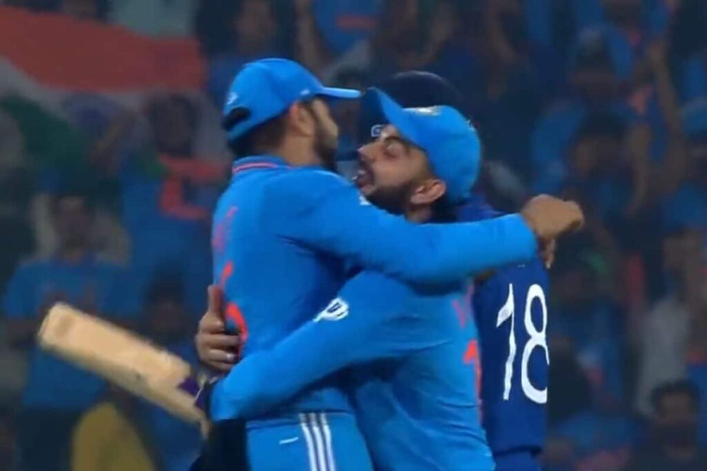 Watch: Virat Kohli and Rohit Sharma's Joyous Hug Breaks the Internet