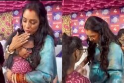 Rupali Ganguly Gives A Tight Hug To An Emotional Fan During Durga Puja Festival; Video Goes Viral