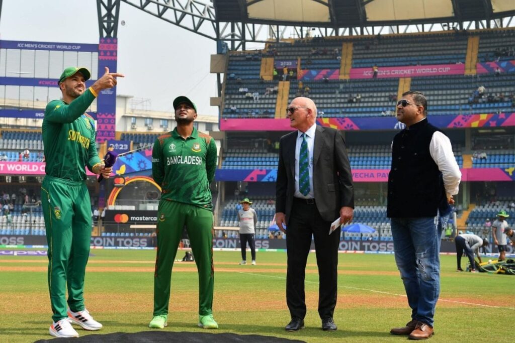 SA vs BAN ICC World Cup 2023 Toss Report: South Africa Opt to Bat; 'Fully Fit' Shakib Returns for Bangladesh