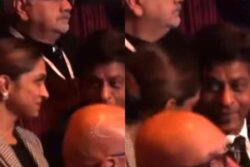Jawan Stars Shah Rukh Khan, Deepika Padukone Sit Together, Chat At IOC Mumbai Session; Video Goes Viral