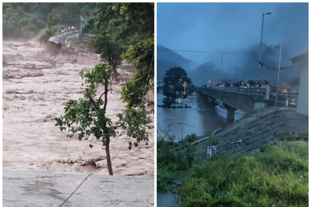 23 Army Personnel Missing After Cloudburst Triggers Flash Flood in North Sikkim
