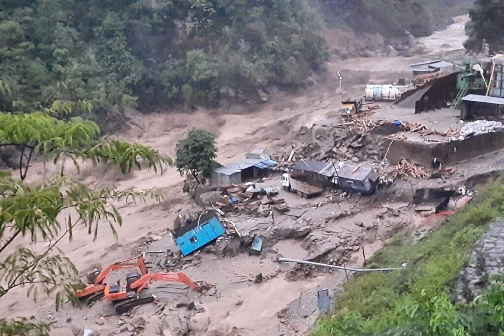 Sikkim Flood Updates: 14 Dead, 102 Missing in Cloudburst; Satellite Images Show Devastation