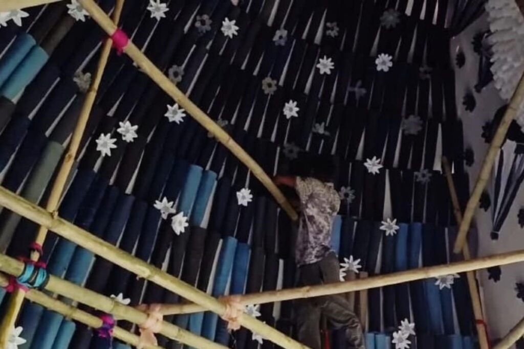 Denim Decors, Special Lighting: How This Siliguri Pandal Is Planning to Stand Out This Durga Puja