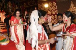 Rupali Ganguly, Sumona Chakravarti And Others Play Sindoor Khela On Last Day Of Durga Puja; See Photos