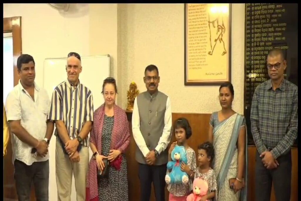 Odisha: Spanish Couple Adopts Minor Sisters Who Lost Their Parents During Covid