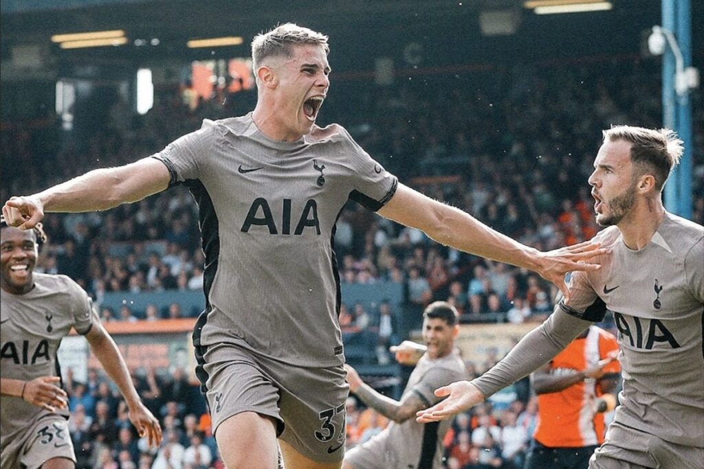 Tottenham Hotspur Take Top Spot In The Premier League After 1-0 Win Against Luton Town