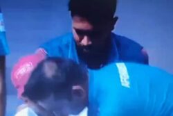 WATCH: Kusal Mendis Saves Little Escort from Collapsing During Sri Lanka's National Anthem in Pune