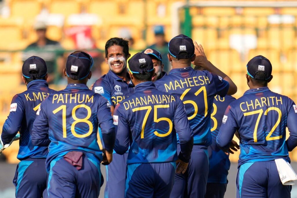 ODI World Cup Points Table After ENG vs SL: Sri Lanka Pip Pakistan to Claim 5th Spot, England Slip to 9th