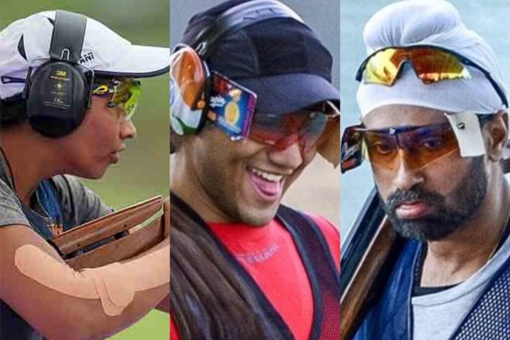 Asian Games 2023: India Clinch Record-Breaking Gold in Men's Trap Team event, Women's Team Claims Silver