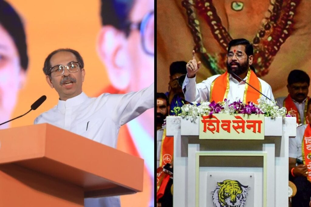 'Khokasur', 'General Dyer': Uddhav Thackeray, Eknath Shinde Trade Barbs at Dussehra Rallies