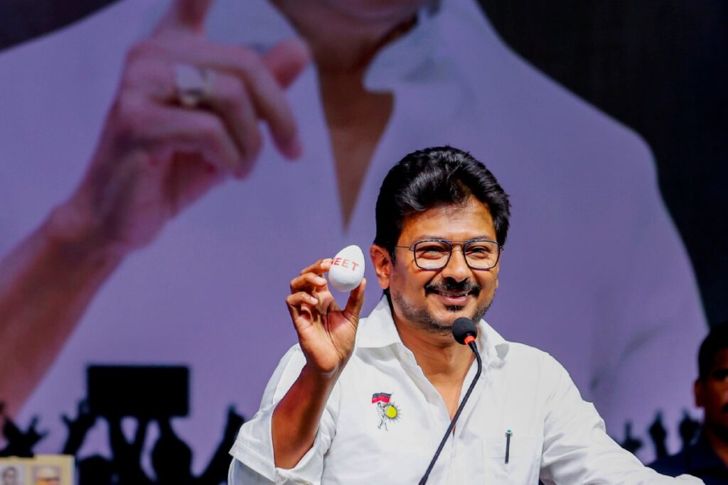 Tamil Nadu: Udhayanidhi's 'NEET Egg' And 'Muttai' Analogy At DMK's Campaign Against Medical Entrance Exam