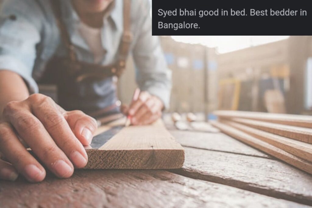 'He is Good in Bed': Google Review for Bengaluru Carpenter Has Desis Laughing in Confusion