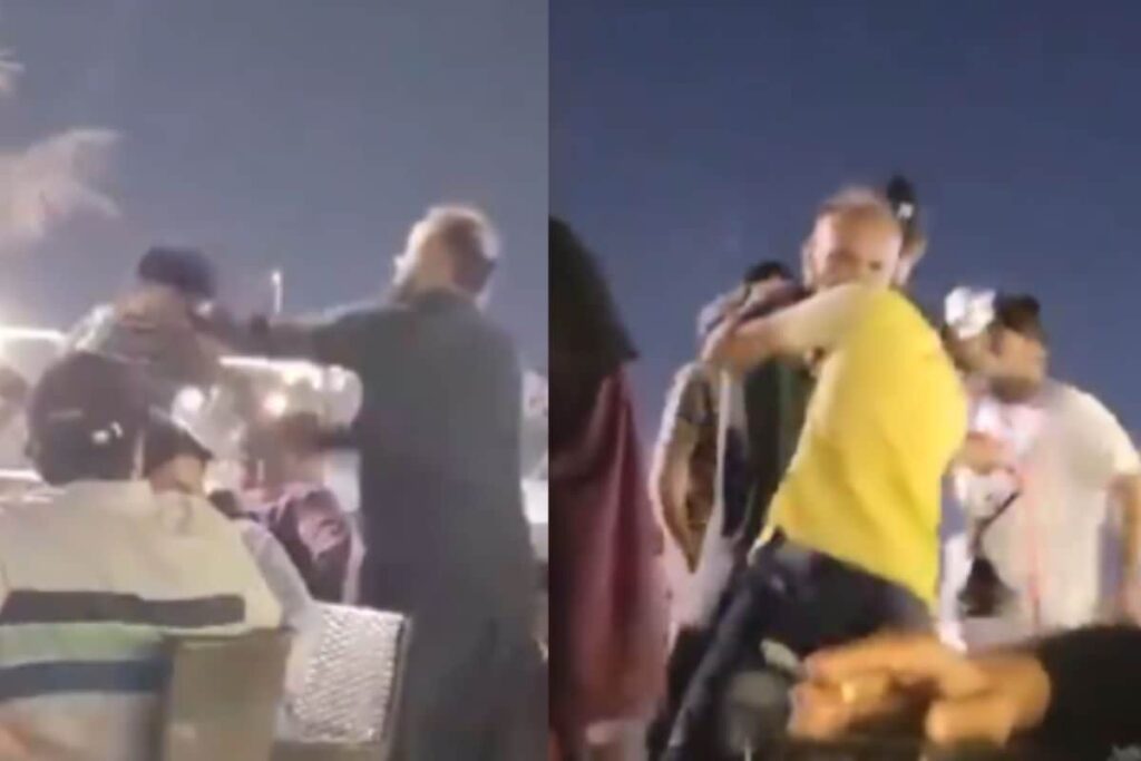 Man Beats Son After Catching Him Hanging Out At Cafe Instead of Coaching Classes, Video Goes Viral