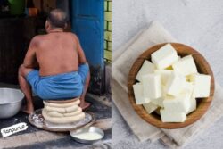 Desi Man Sitting on Raw Paneer Has Internet in 'Curd' of Concern, See Viral Pic