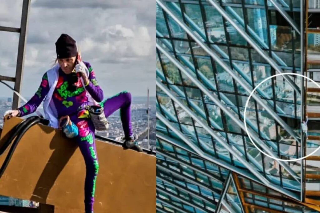 Israel-Hamas War: French 'Spiderman' Climbs Paris Skyscraper to Call for Middle East Peace