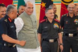 'Expect the Unexpected and Prepare Accordingly': Defence Minister Rajnath Singh to Army Commanders
