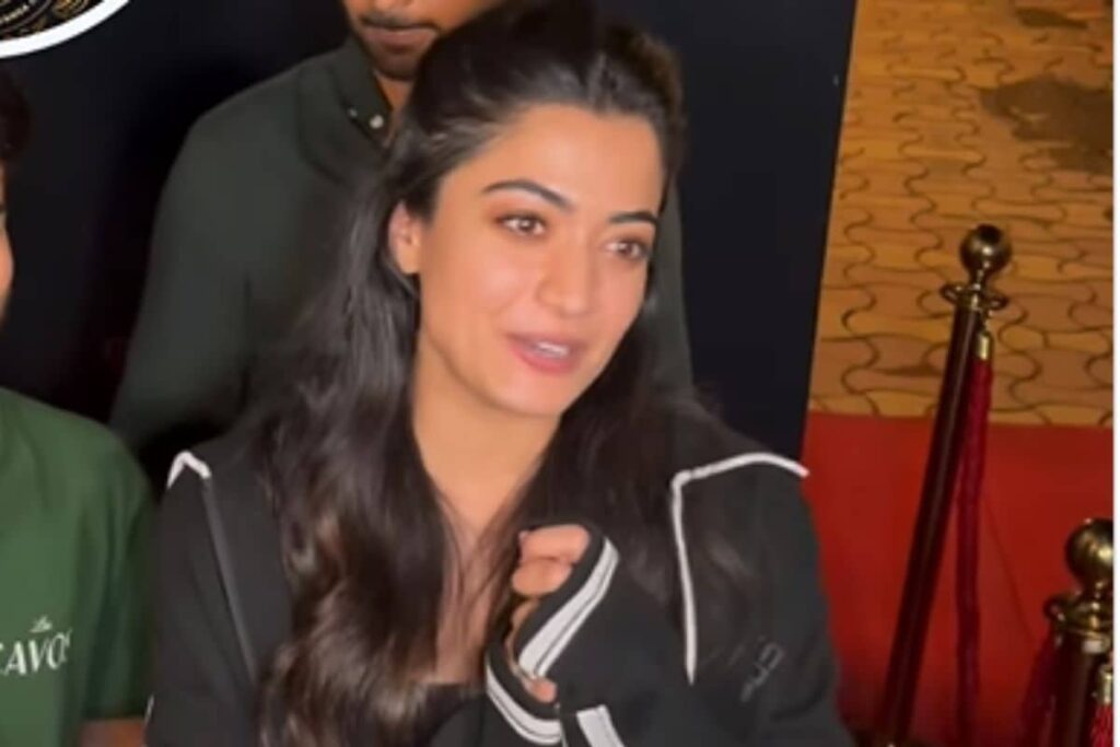 Rashmika Mandana Reacts To Paps Praising Her For Animal Teaser, Watch