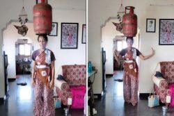 Watch: Internet Is Impressed And Concerned With This Woman's Unbelievable Stunt