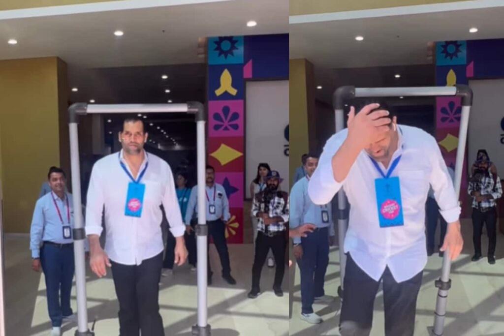 ICYMI: The Great Khali's Major Oops Moment At ICC World Cup 2023 Opener