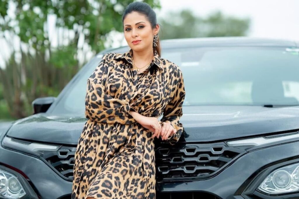 Actress Sadaa Exudes Elegance In Leopard Print Dress, See Pics