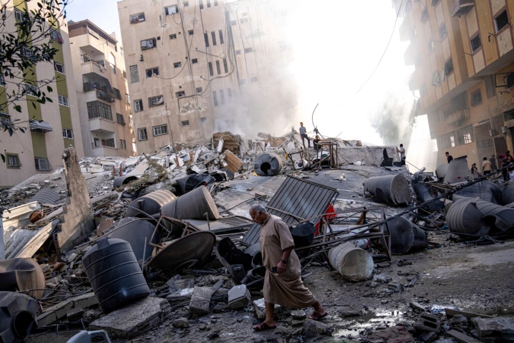 Hezbollah and Israel Exchange Fire Day after Surprise Hamas Attack