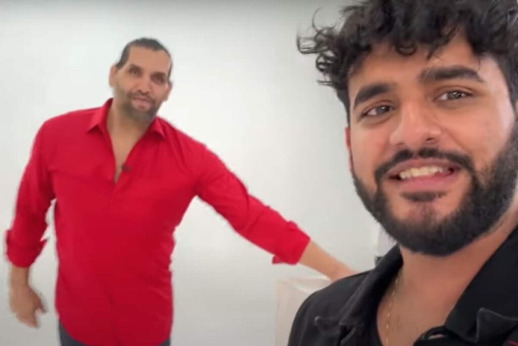 Watch: Bigg Boss OTT 2 Fame Abhishek Malhan's Unforgettable Meeting With The Great Khali