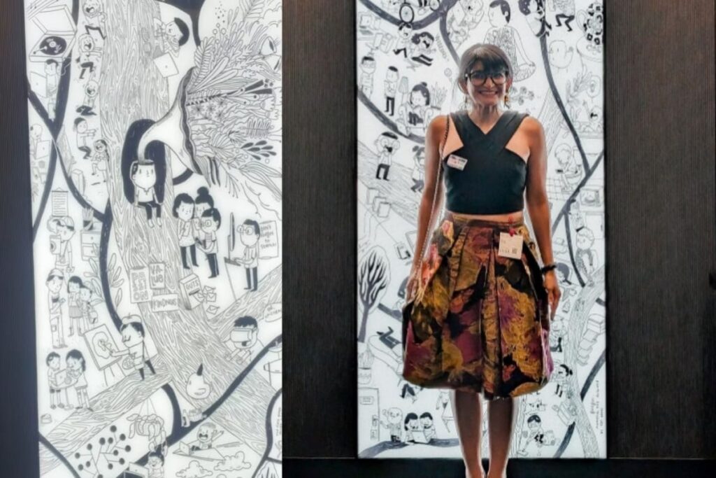 Woman’s Illustrations Inside Elevator In Google’s Gurgaon Office Will Make You Go Wow