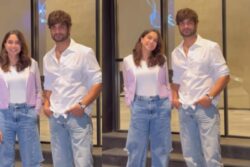 Rumoured Couple Sunny Kaushal And Sharvari Wagh Go On A Movie Date