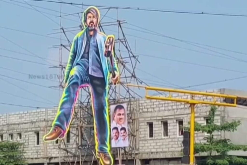 In Puducherry, Vijay Fans Decorate City With Posters To Celebrate The Film’s Release