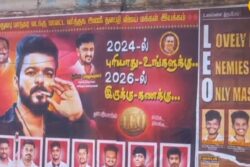 As Leo Hits Cinemas, Madurai Streets Dotted With Thalapathy Vijay Posters