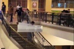 Insane or True Swiftie? Man Steals Taylor Swift's Eras Tour Poster From Mall