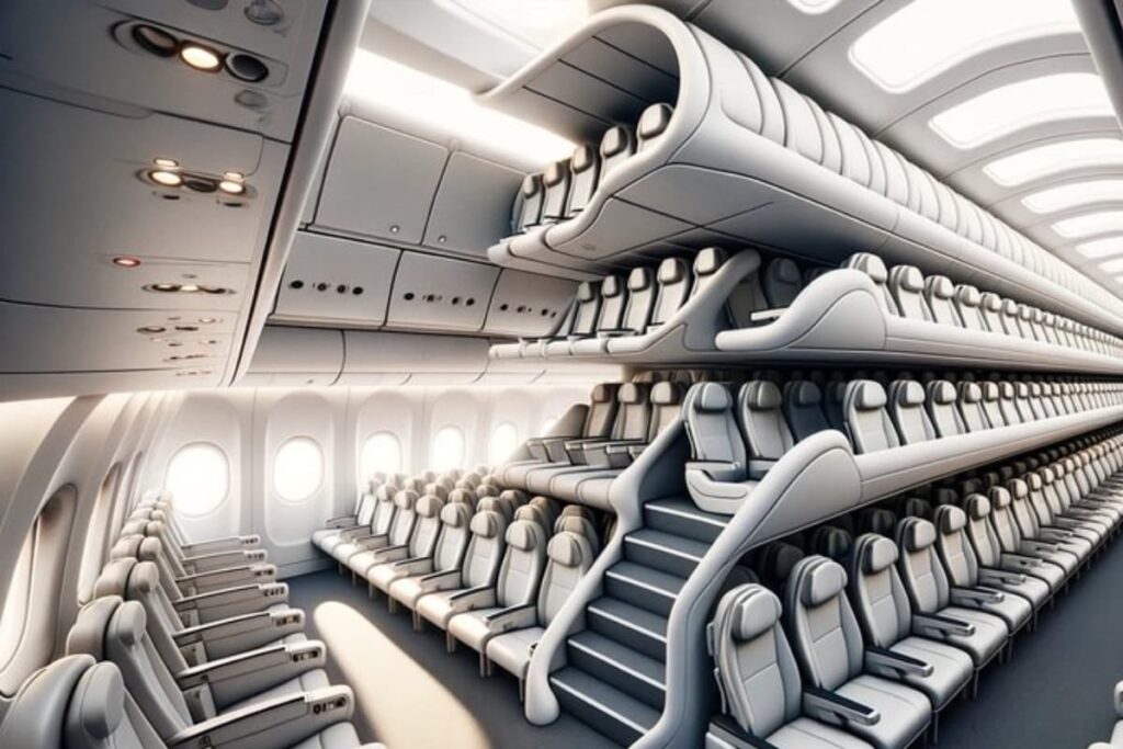 AI Generated Ryanair Cabin Of The Future Goes Viral, Airline Responds