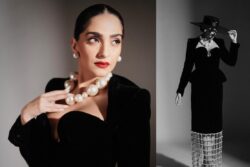 Sonam Kapoor Shows Why She Is A Style Icon, Opts For A Pearl Encrusted Flexible Cage Skirt