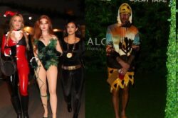 Billie Eilish, Justin-Hailey Bieber Kick Off Halloween Early At Star-Studded Bash