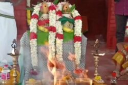 In Tamil Nadu's Mailam Village, Statues Of PM Narendra Modi’s Mother And G Marimuthu Unveiled