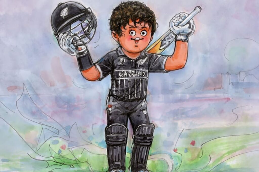New Zealand's Rachin Ravindra Gets A Butterly Shout Out From Amul