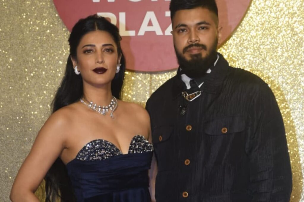 Shruti Haasan Exudes Goth Glam Vibes At The Jio World Plaza Opening, Watch Video