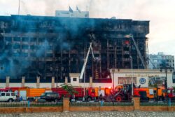 Egypt Police Headquarters Fire: 38 Injured, Building Destroyed in Blaze