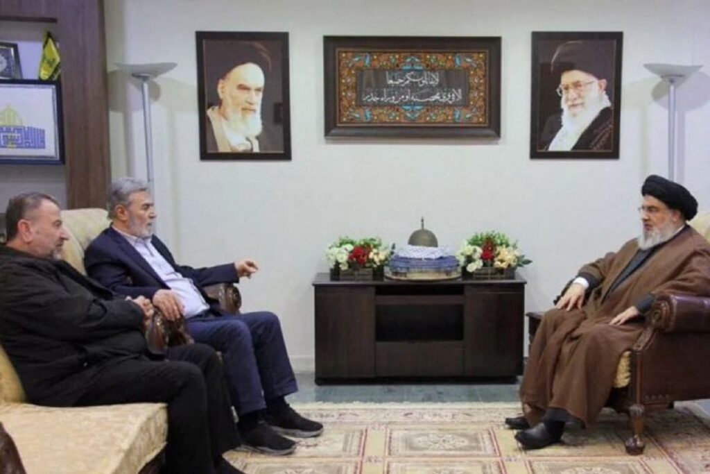 Iran's Official Support for Hamas Evident in First-Ever Meeting in Beirut